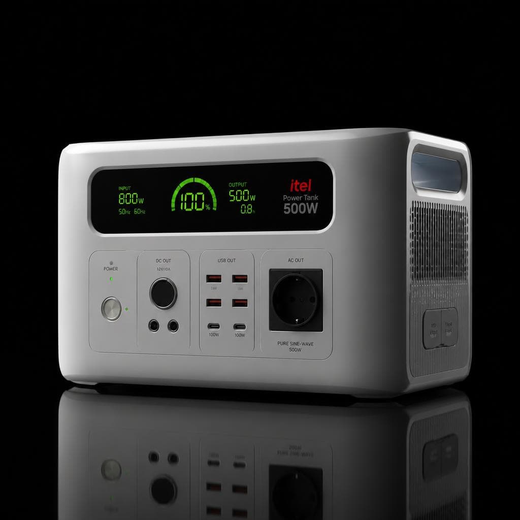 Itel Power Tank 500W portable power station
