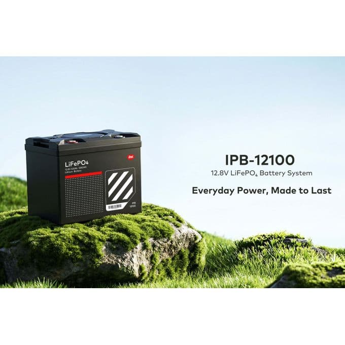 LiFePO₄ battery — installed
